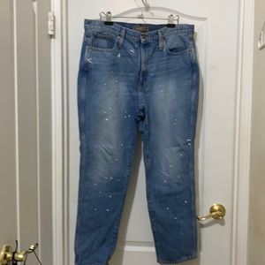 POINT SUR DENIM J CREW jeans with distressed detailing